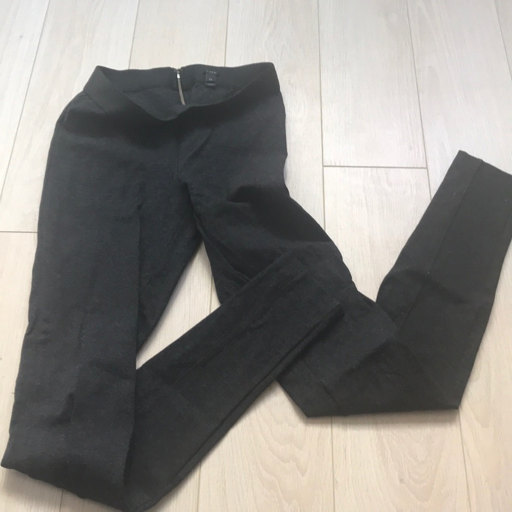 J Crew TALL Pixie Pant in Heather Charcoal